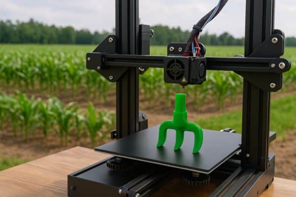 Como a Impressão 3D Reduz Custos e Estoque no Agronegócio