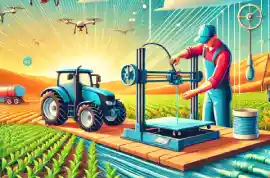 Impressão 3D de Peças sob Demanda: O Fim da Máquina Parada na Fazenda