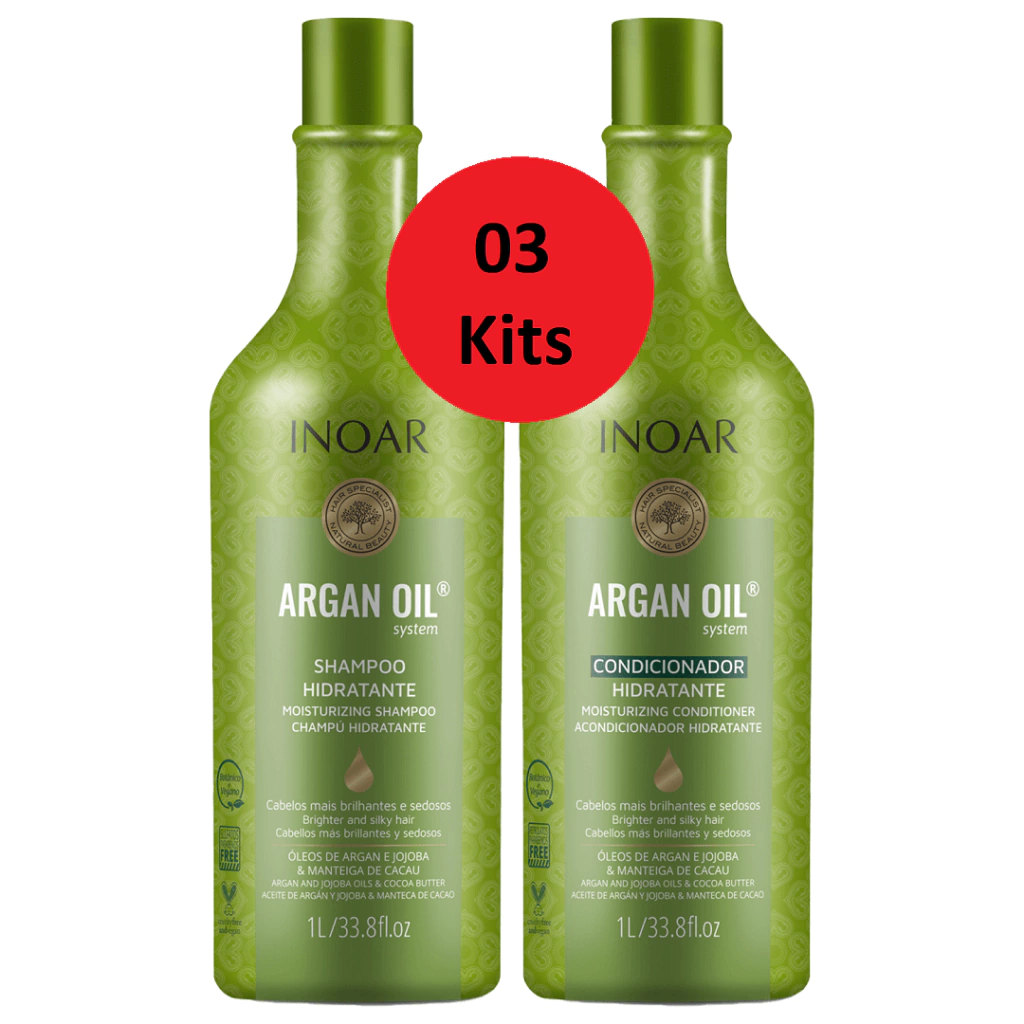 Cronograma Capilar com Inoar Argan Oil: Alcance a Hidratação Perfeita