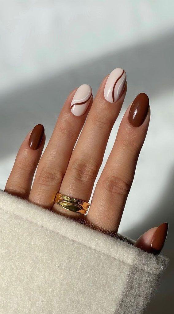unhas de gel aura
