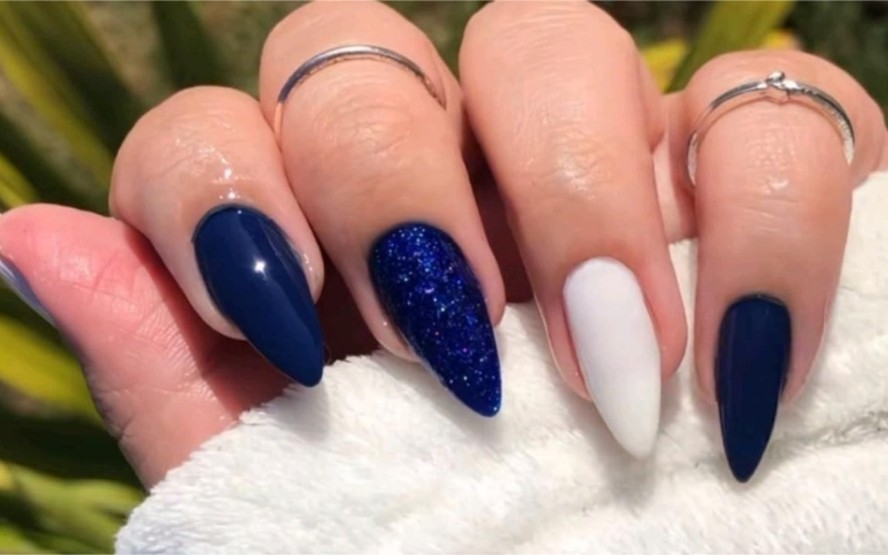 unhas de gel elegantes