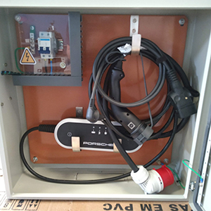 instalação de carregador de carro elétrico em casa