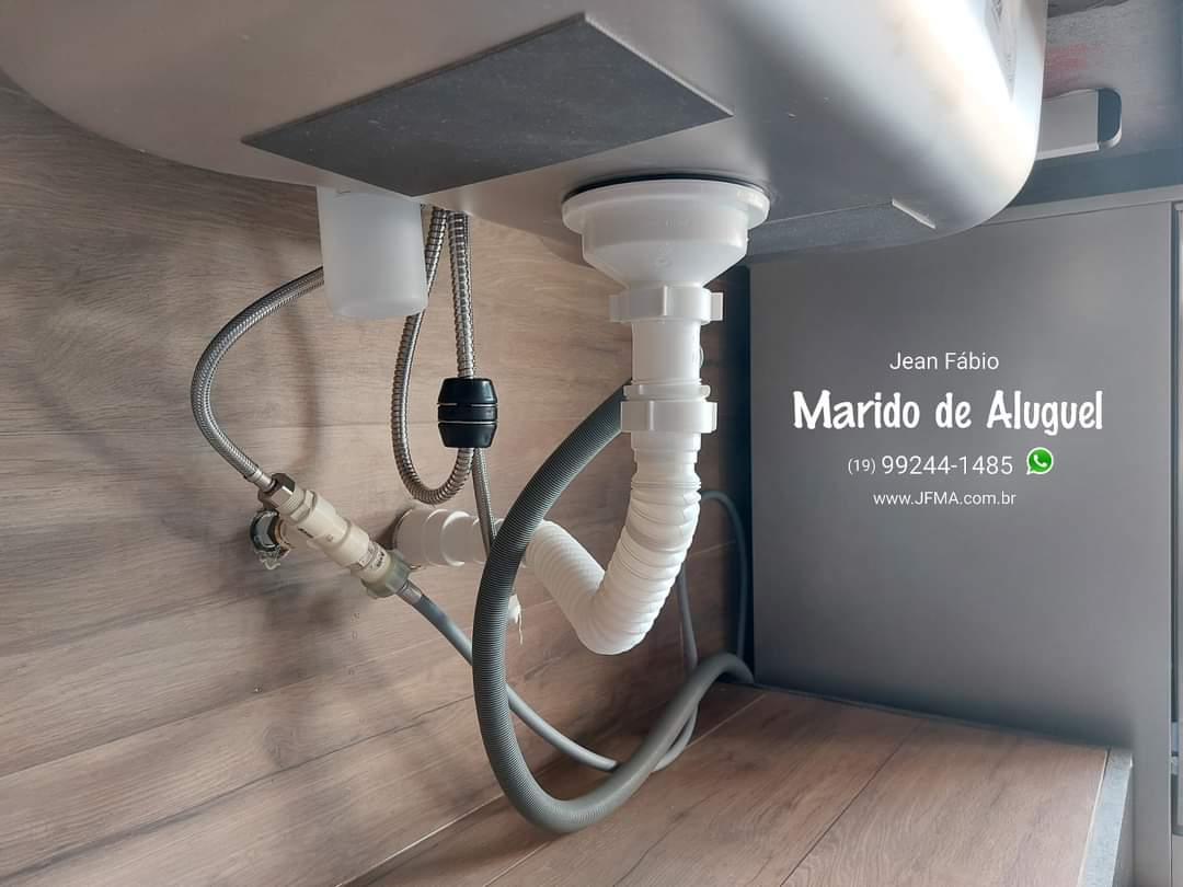 instalação de máquina de lavar louça