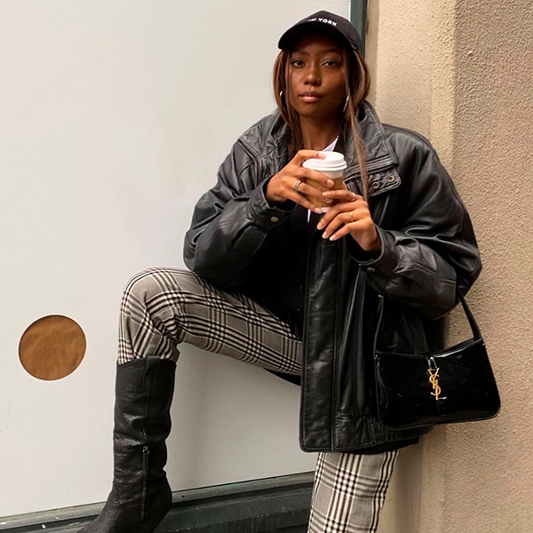 looks festival inverno jaqueta puffer couro