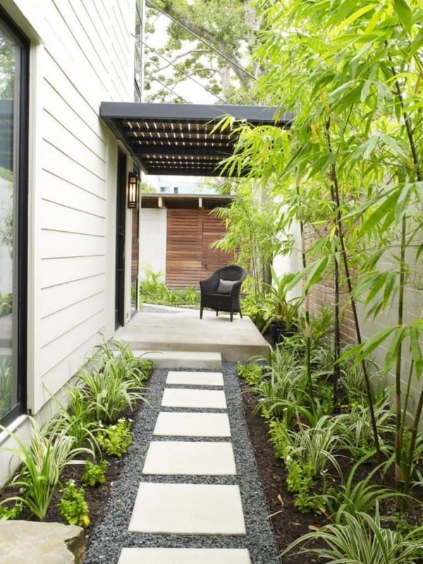 jardim corredor lateral