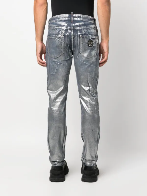 Looks com Jeans Metalizado: 10 Inspirações para Arrasar