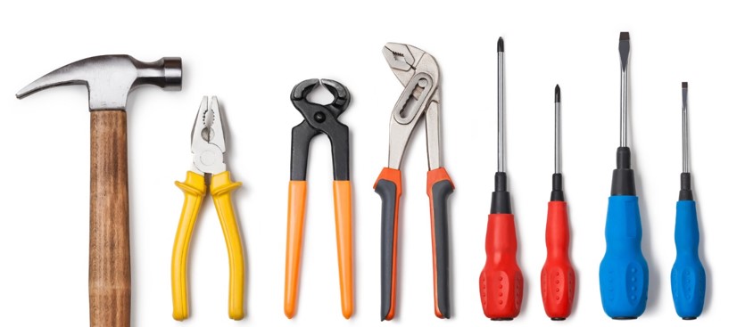 kit de ferramentas essenciais para casa