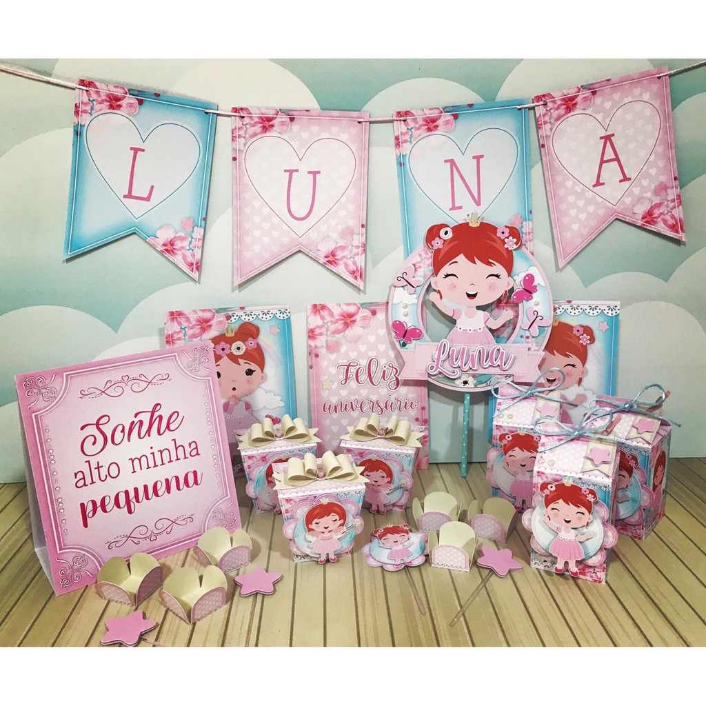 kit decoração festa infantil simples