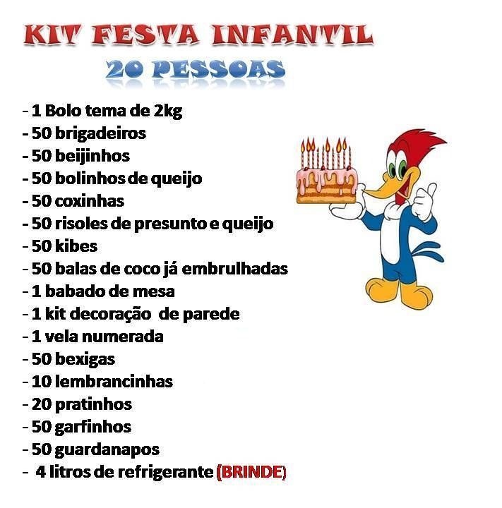 kit só um bolinho