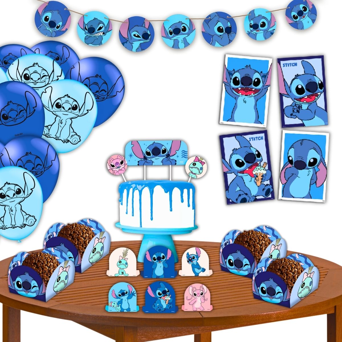 kit festa infantil personalizado
