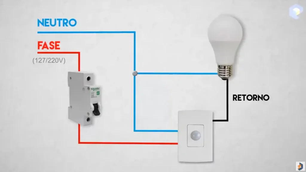 lâmpada com sensor de presença como instalar
