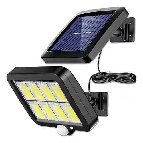 lâmpada de LED solar com sensor de movimento