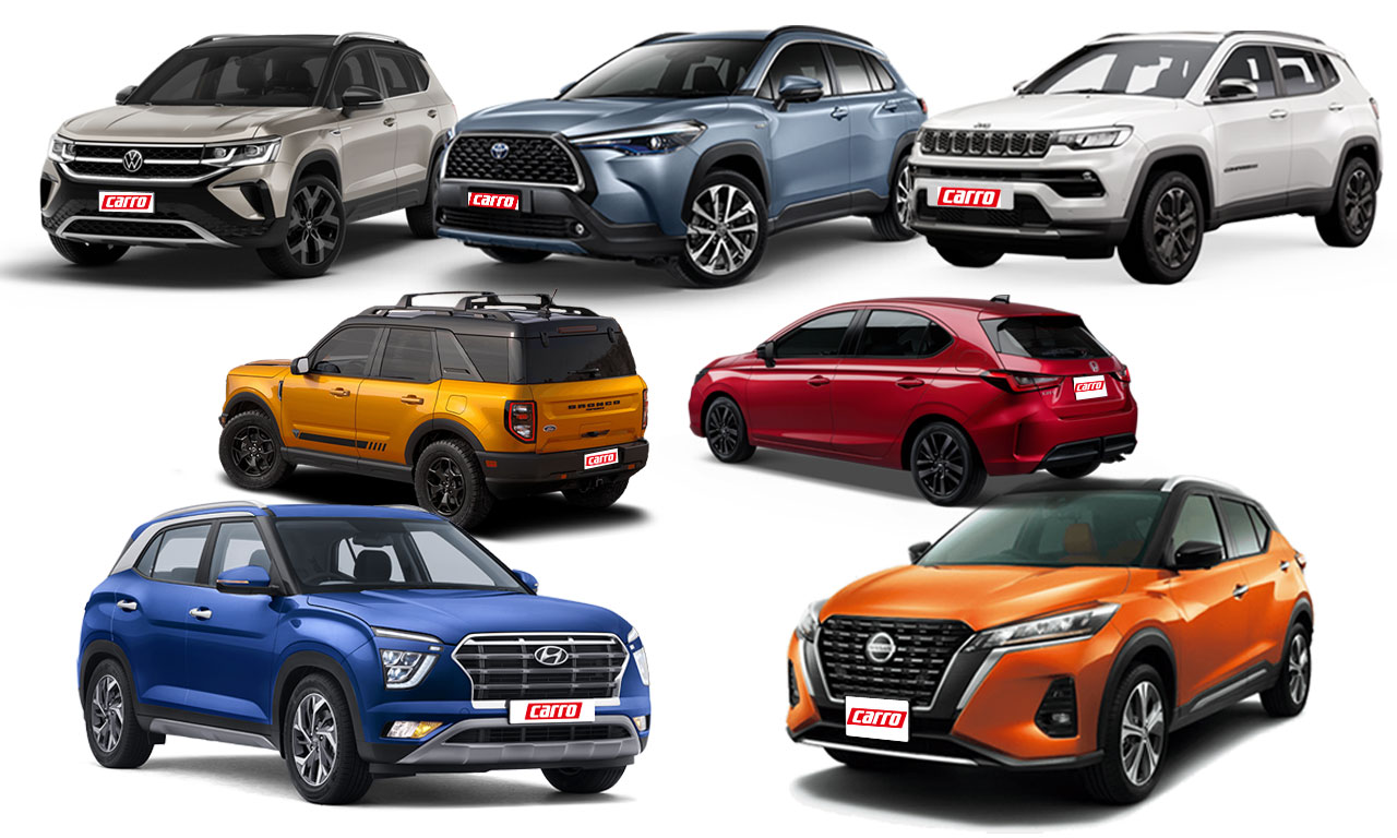 Análise Detalhada dos SUVs Compactos que Chegam em 2026