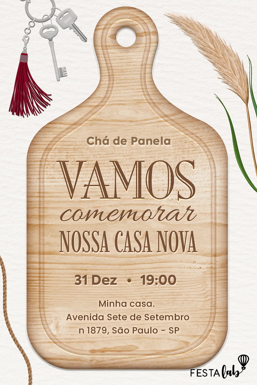 lista para chá de panela