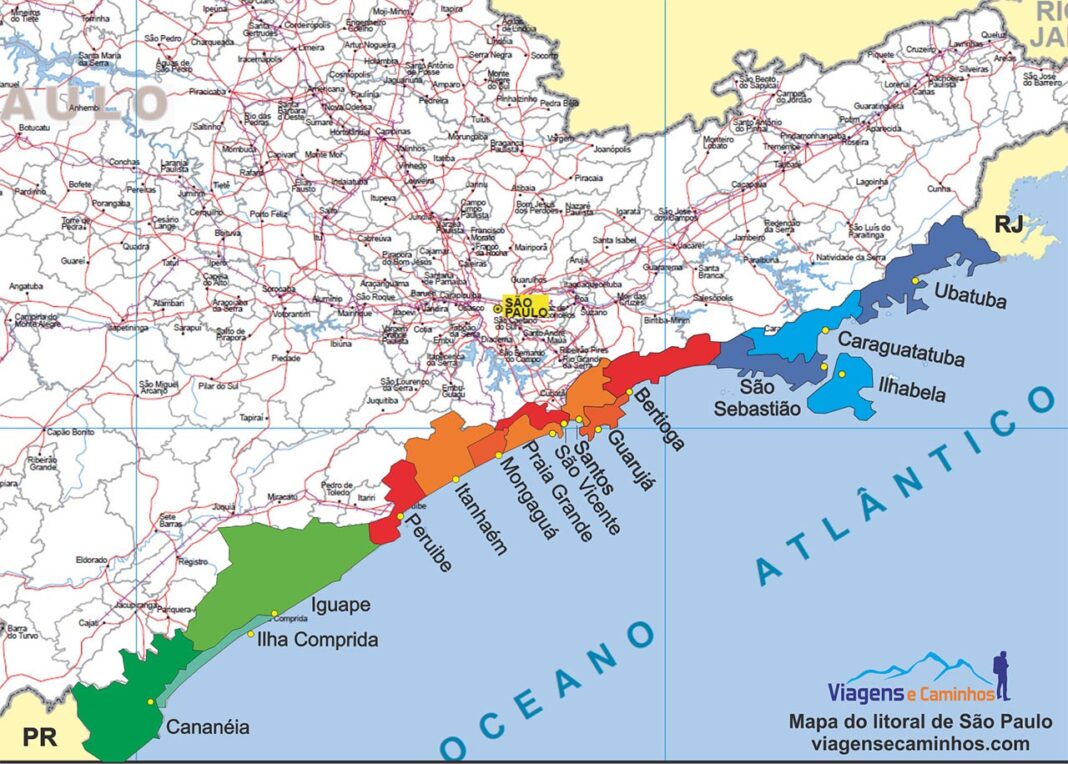dicas de praias paulistas