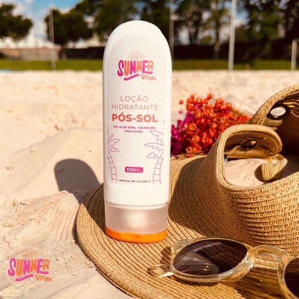 loção pós sol
