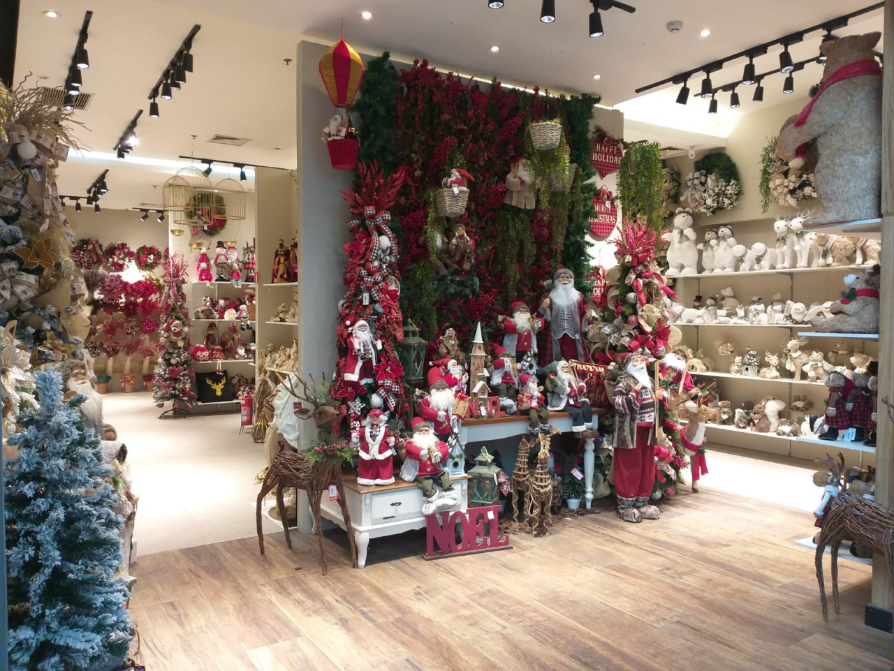 decoração de natal acessível