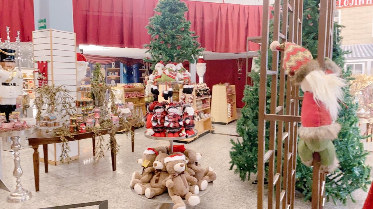 decoração de natal para vitrines