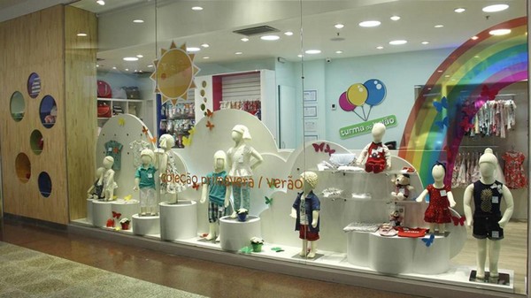 loja infantil decoração