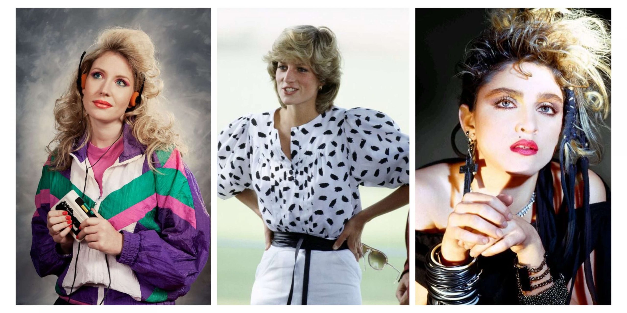 look anos 80 vs look anos 90 para festa