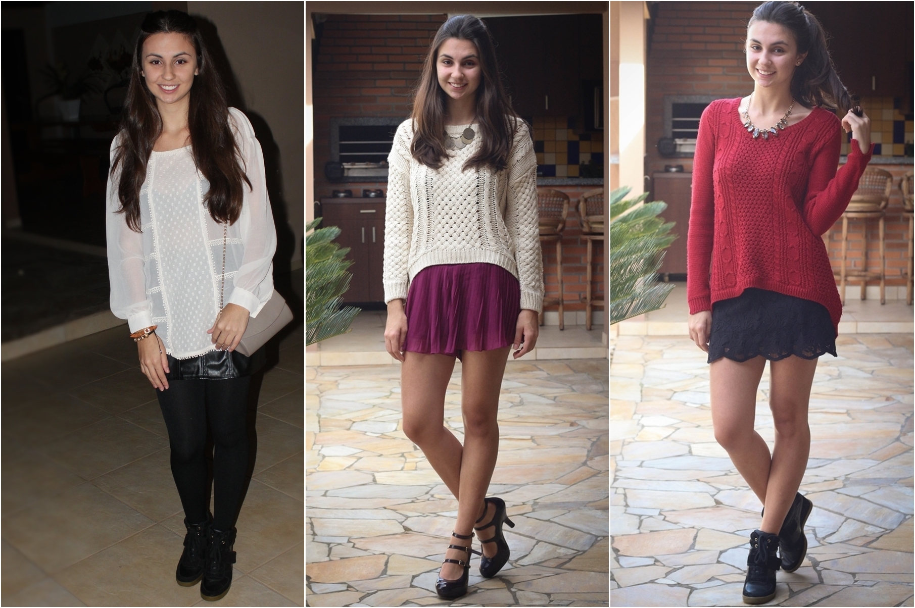looks com paetês balada inverno