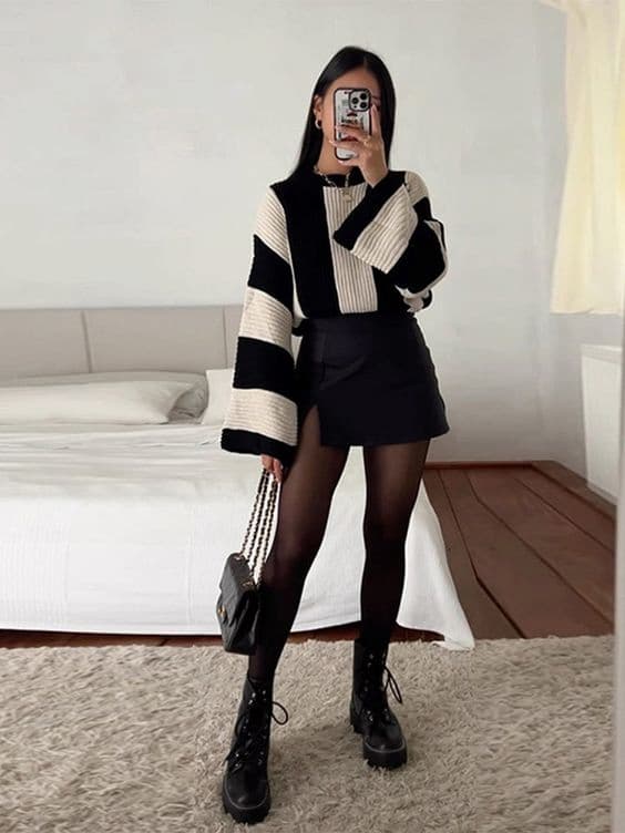 looks com bota balada inverno
