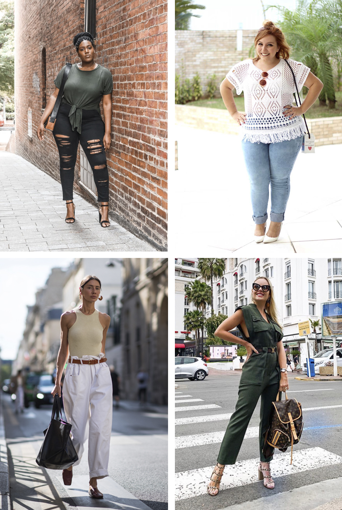 looks monocromáticos elegantes