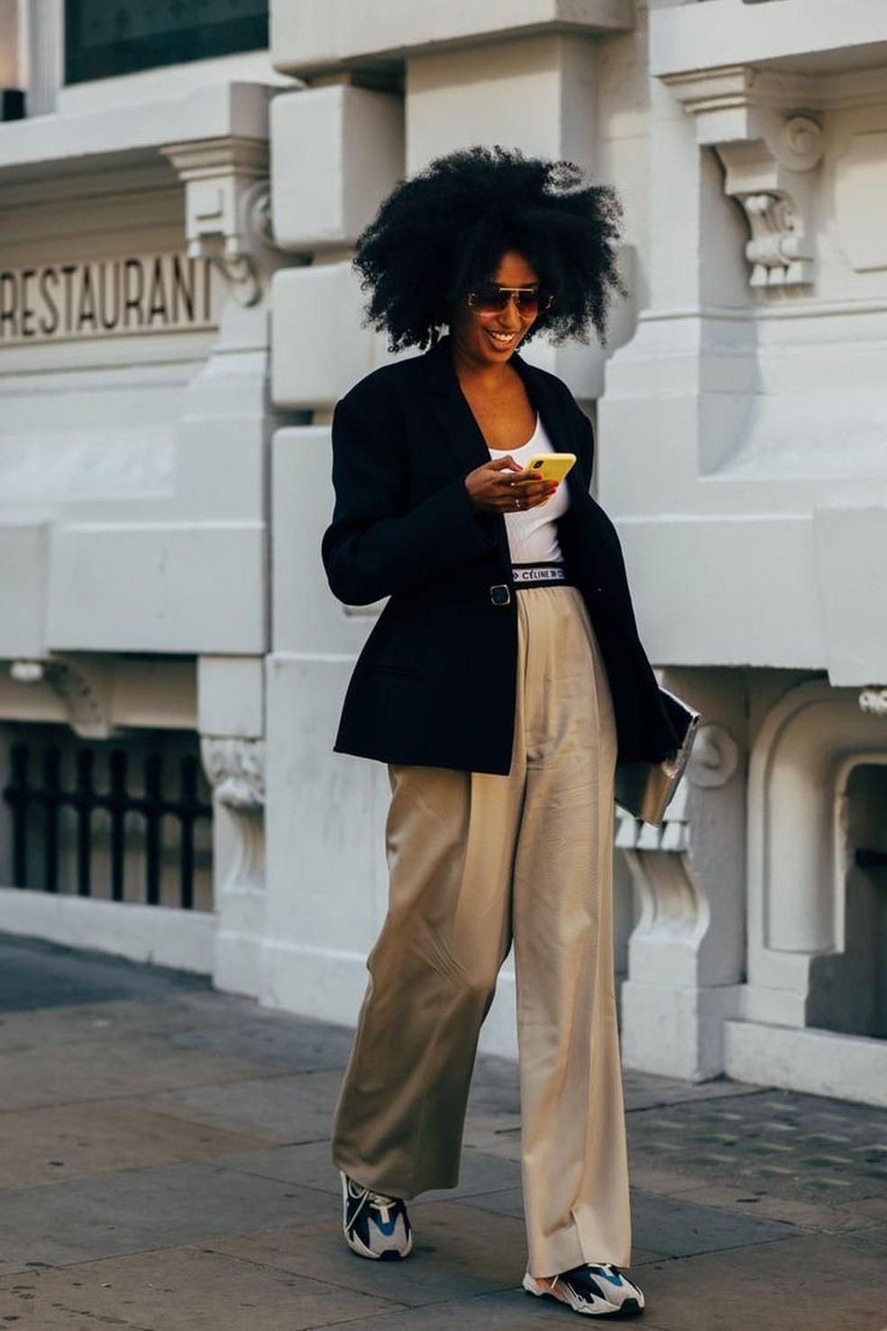 looks com calça de alfaiataria