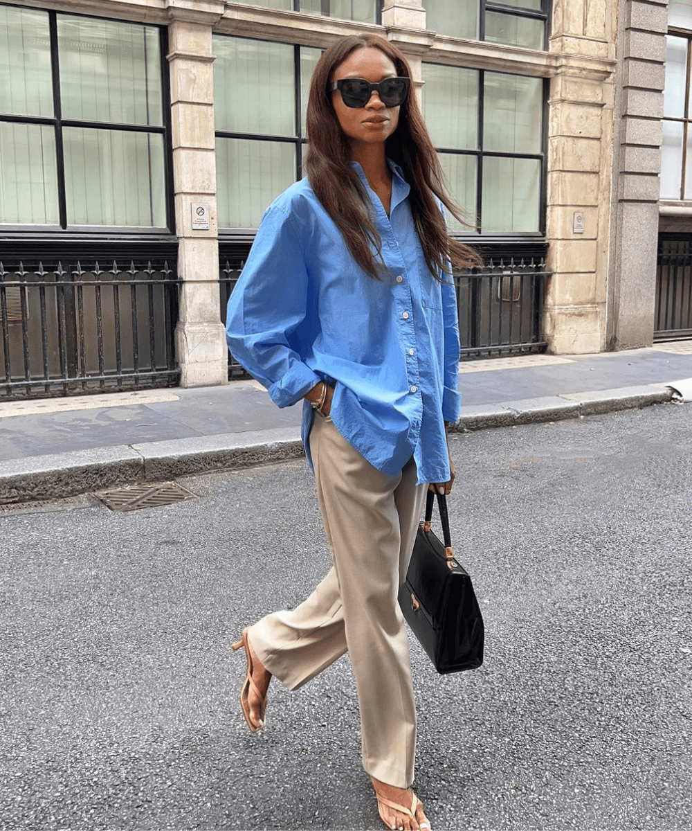 quanto custa montar um look completo com calça bege