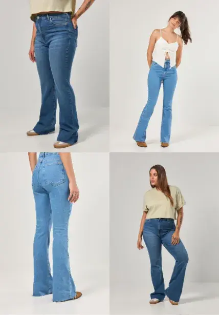 como usar calça flare