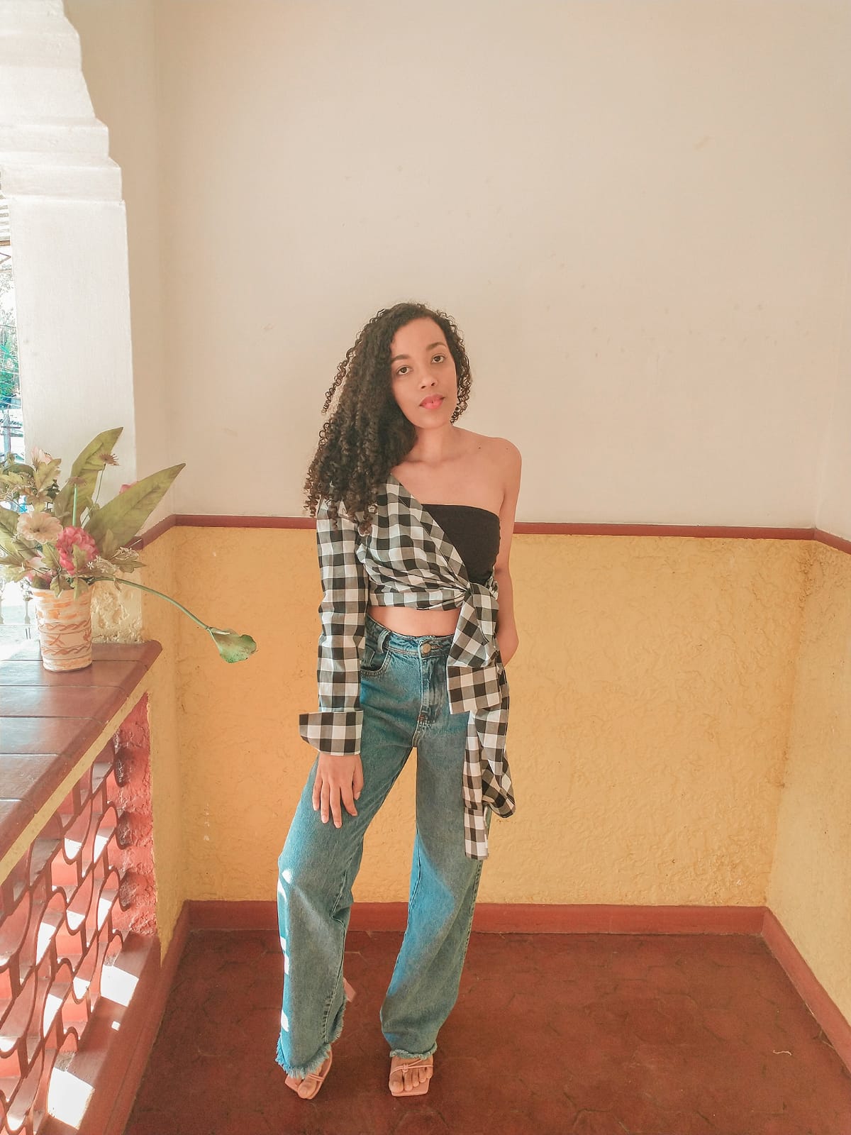 inspiração looks calça wide leg para verão