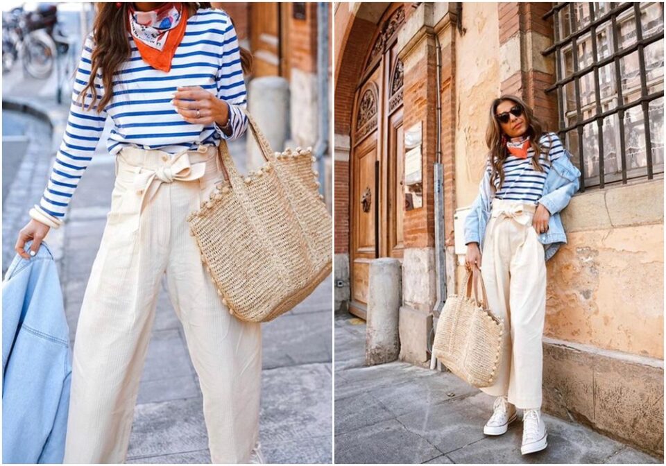 Looks com camisa listrada feminina
