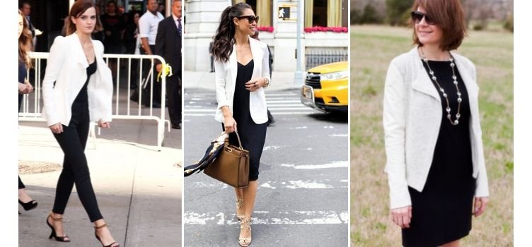 looks com blazer off white para trabalho