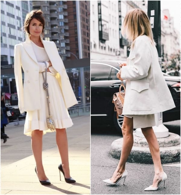 preço blazer off white feminino