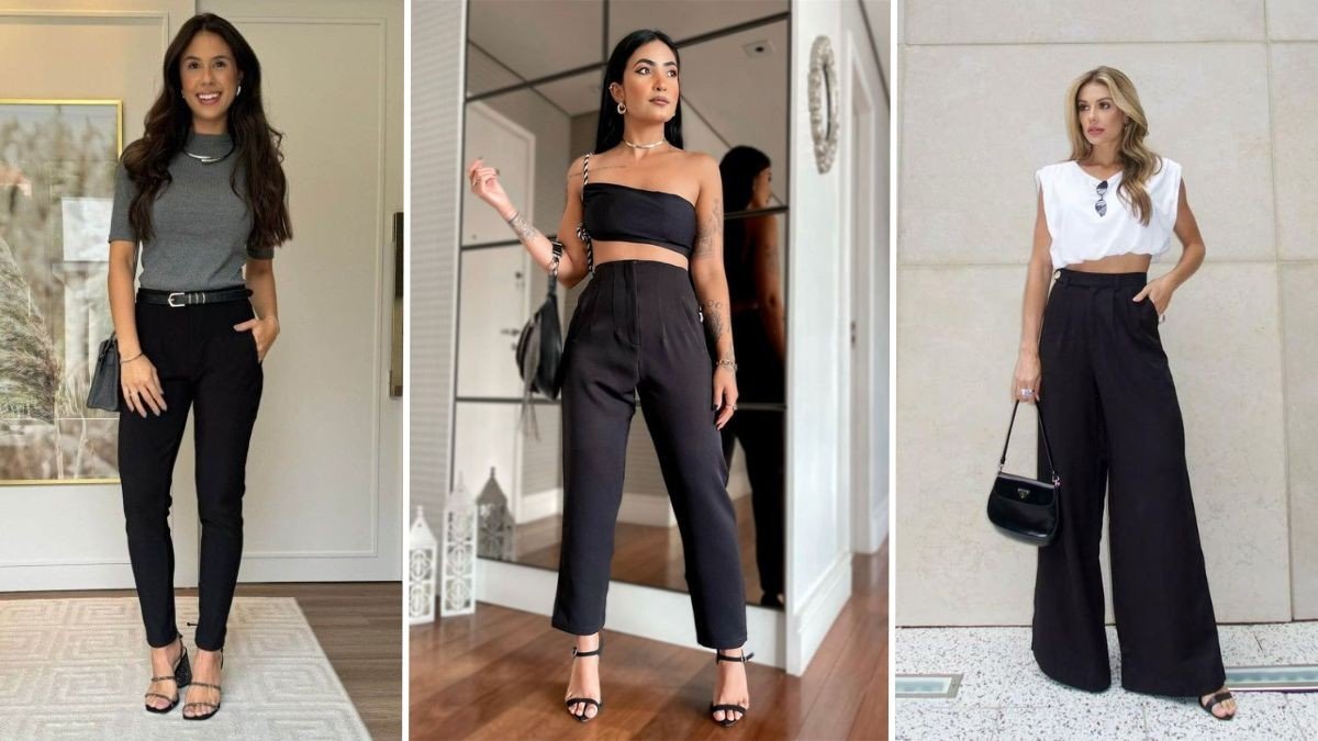 look com calça wide leg e cropped