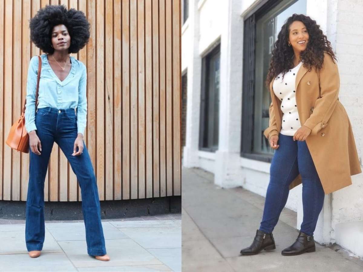 look casual com calça jeans