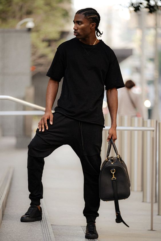 looks com calça jogger masculina