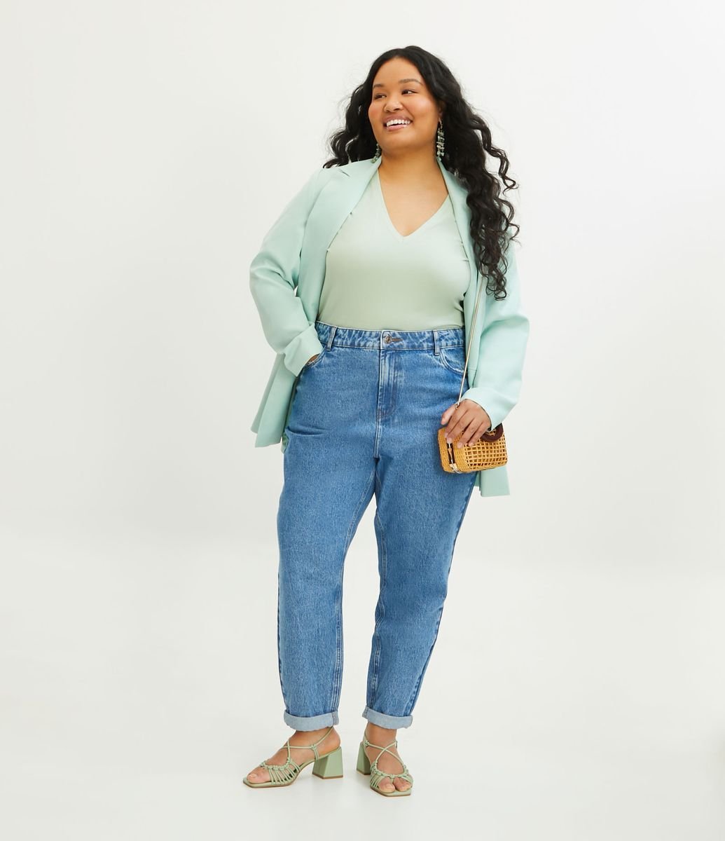 calça mom despojada