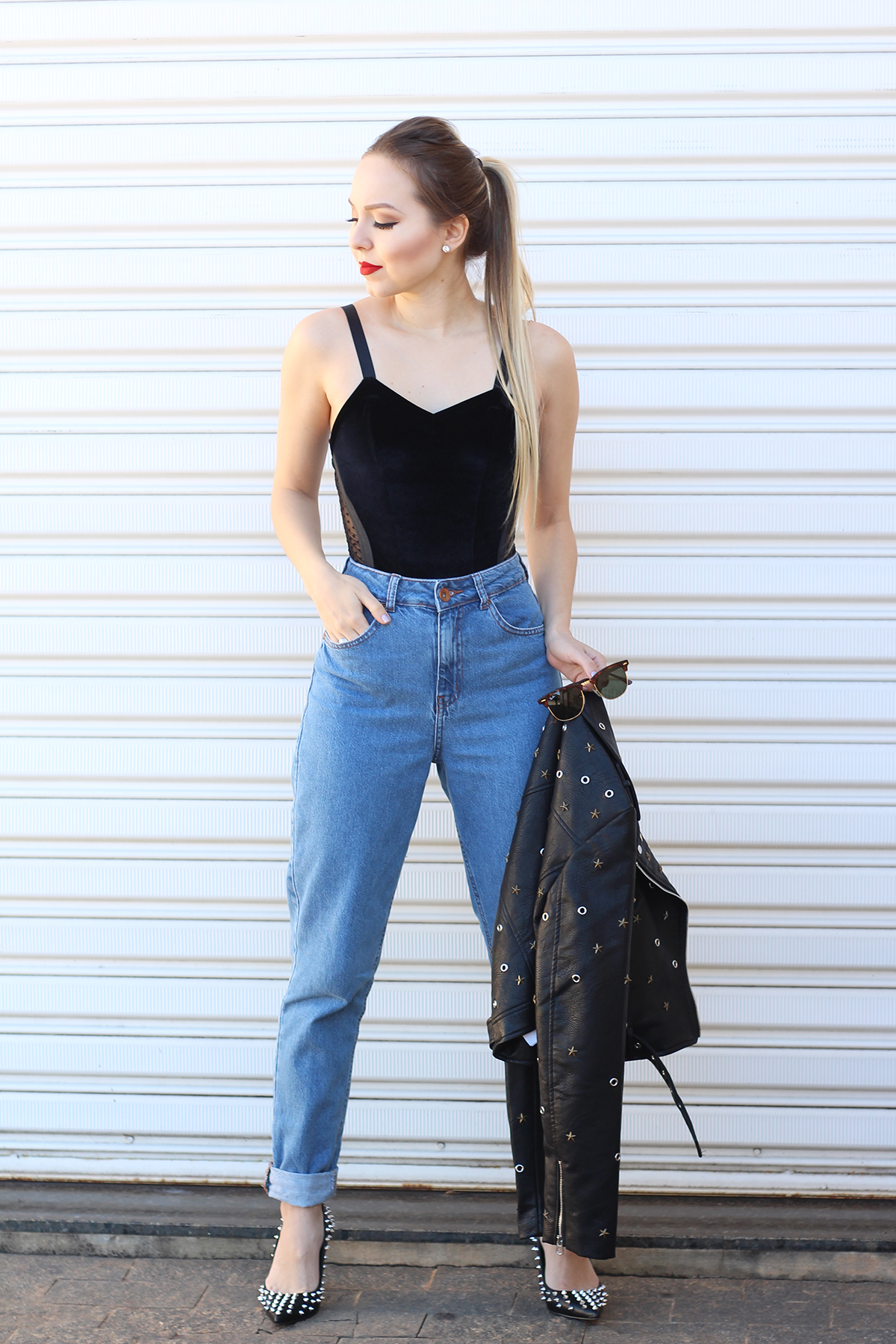 calça mom jeans feminino