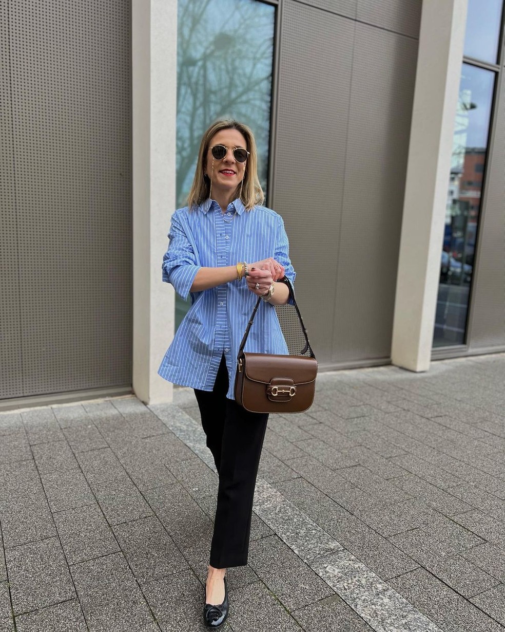 looks casuais com camisa listrada