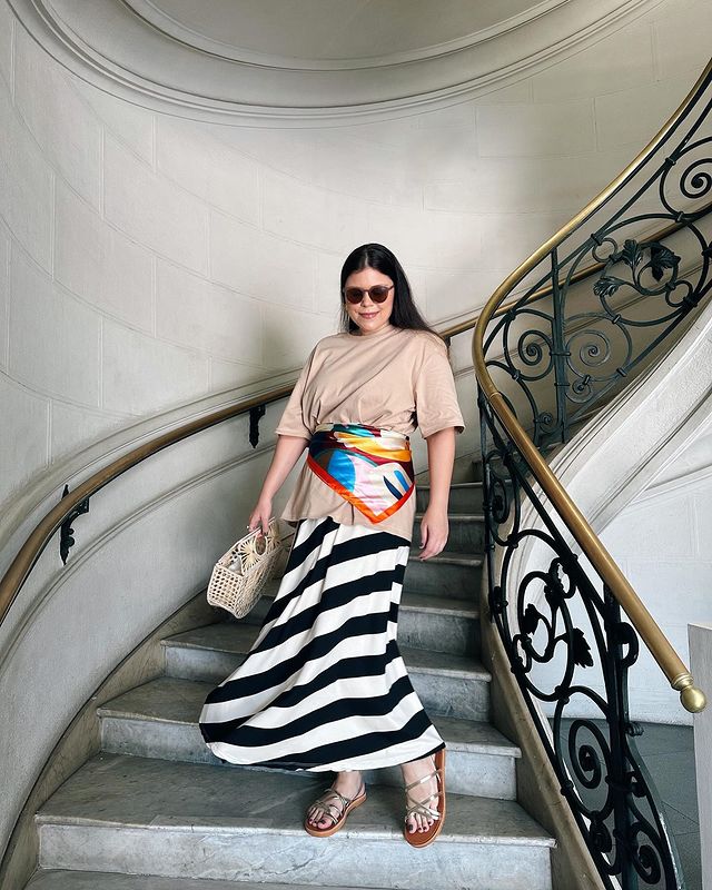 looks com lenços de seda