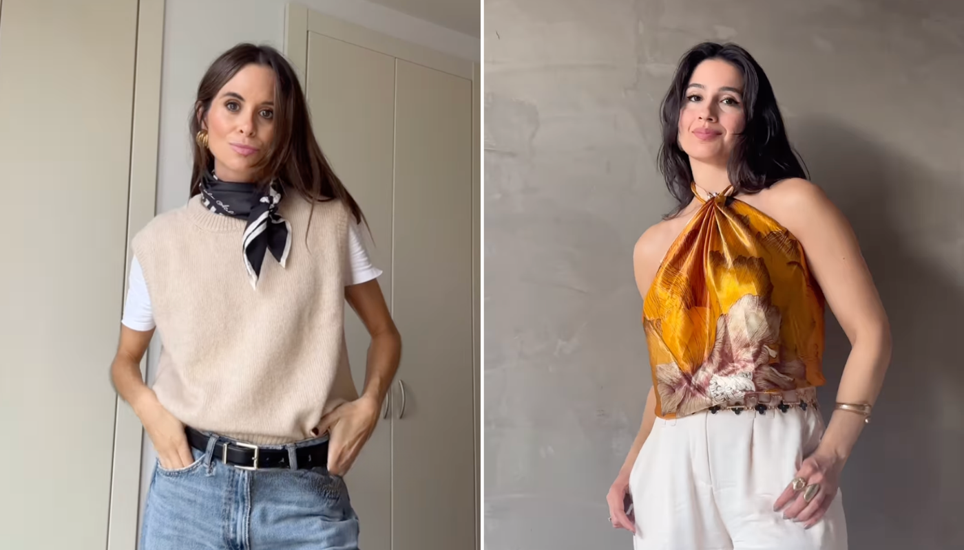 lenço na cintura