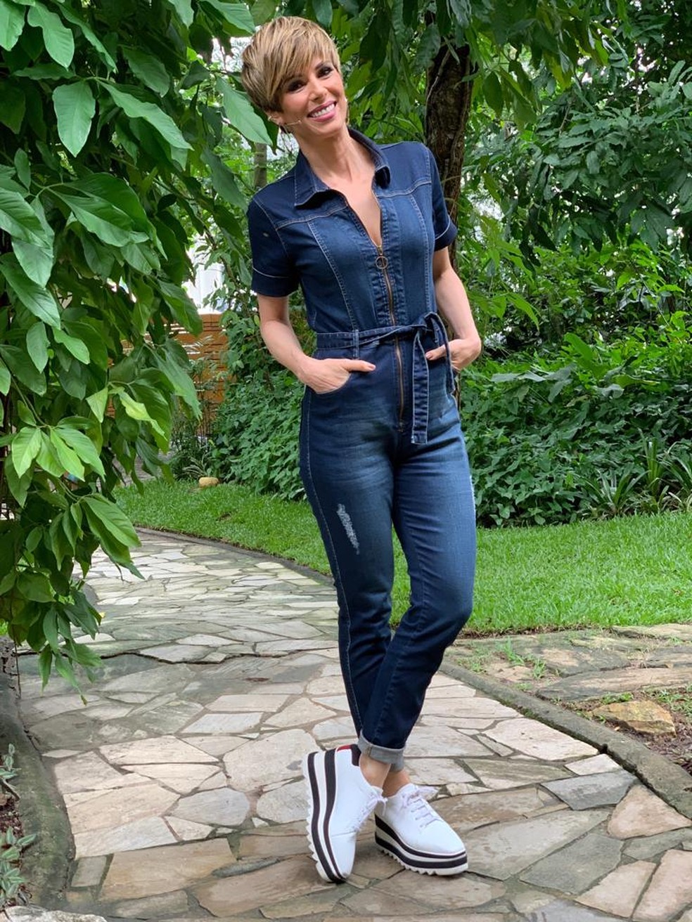 macacão jeans para trabalhar
