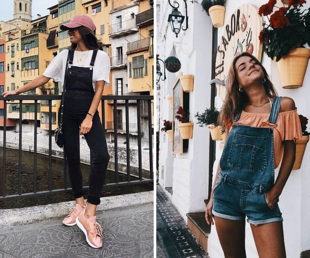 macacão jeans feminino