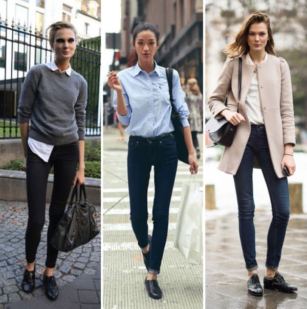 oxford feminino para trabalhar