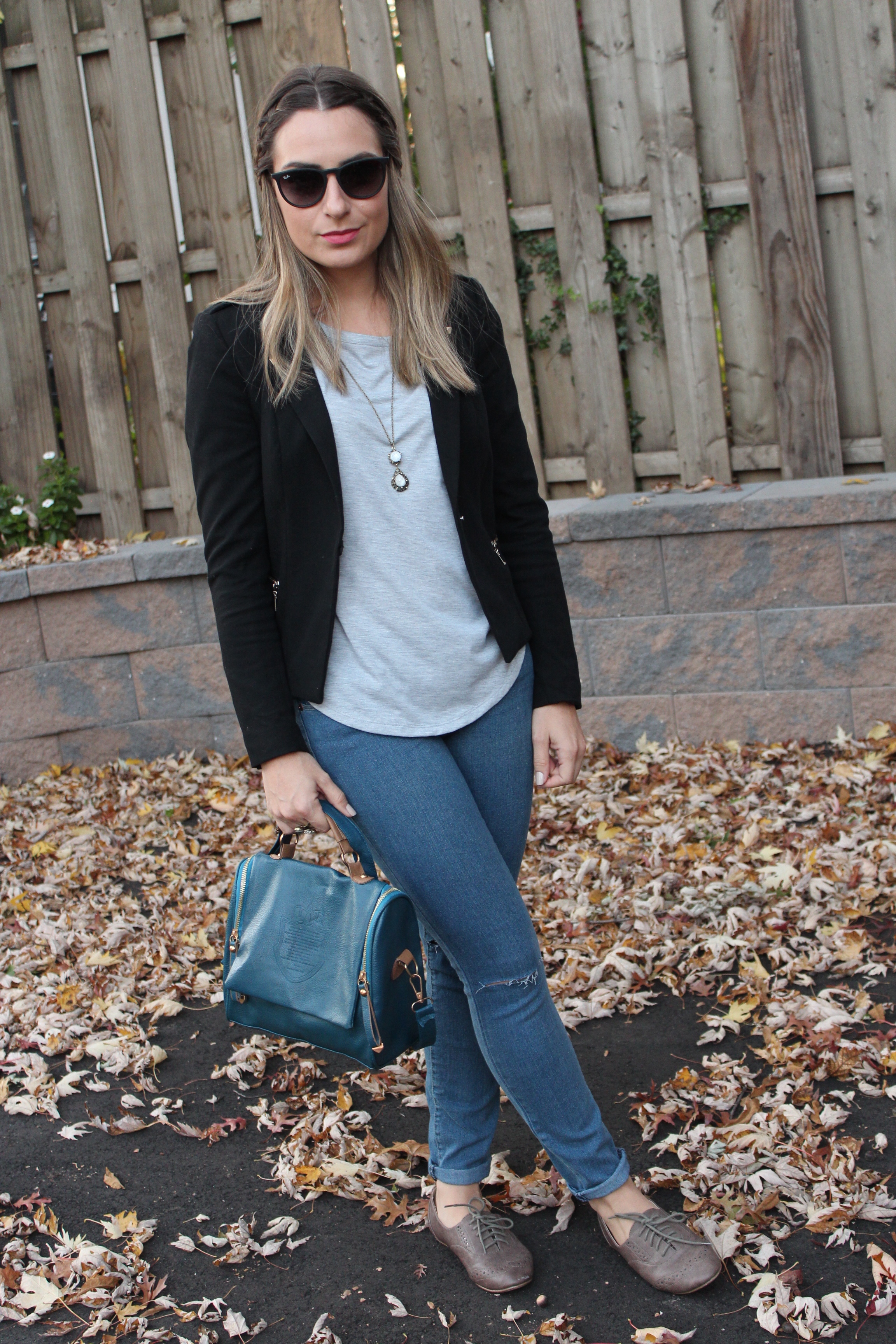 oxford feminino casual