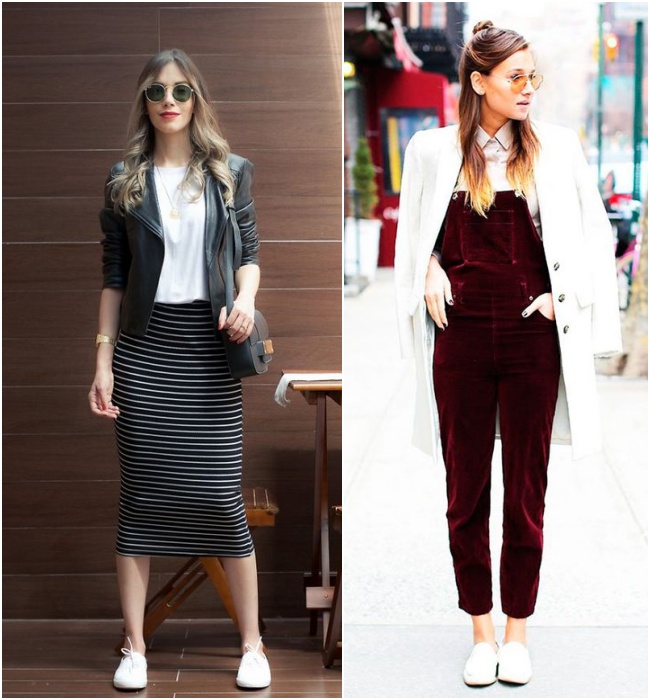 tendências sapato oxford feminino