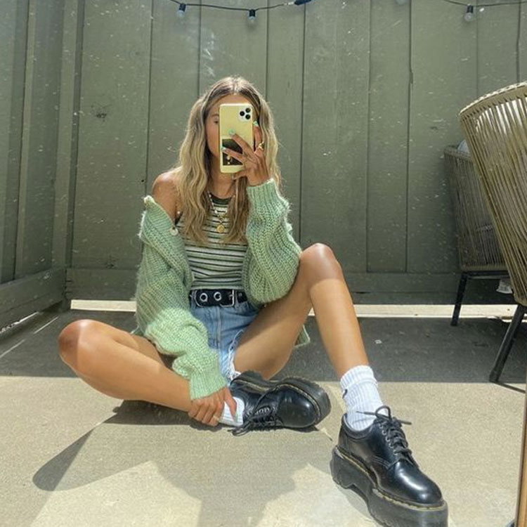 estilo preppy com oxford feminino