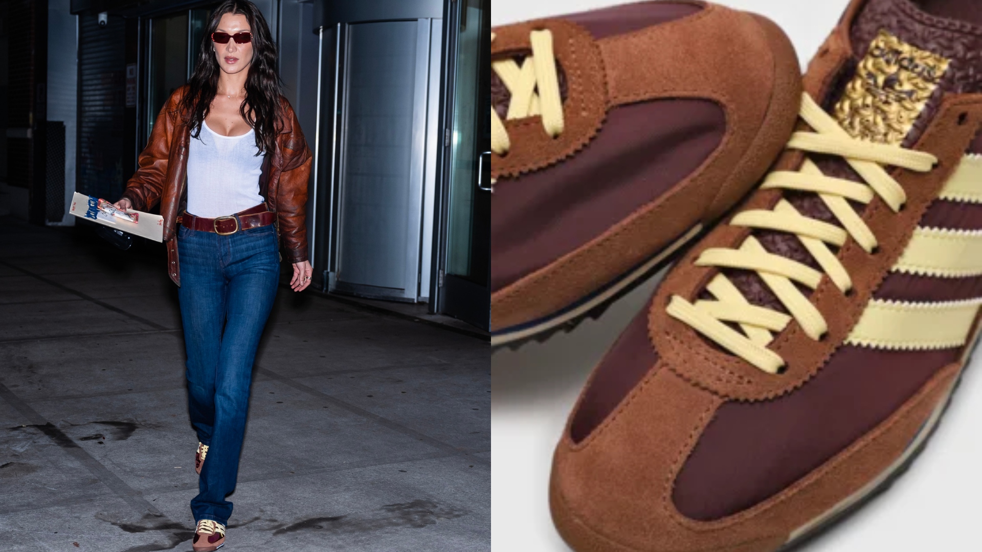 looks com tênis marrom feminino