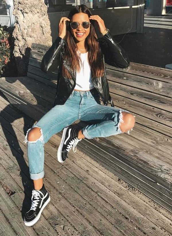 vans slip-on look